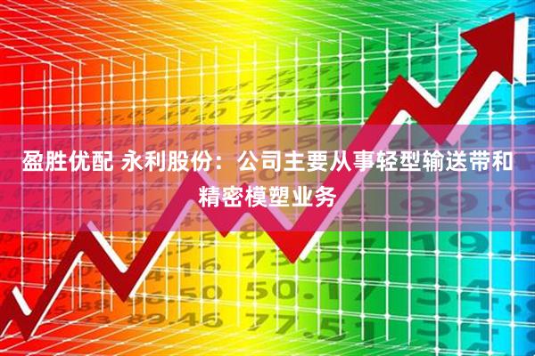 盈胜优配 永利股份：公司主要从事轻型输送带和精密模塑业务